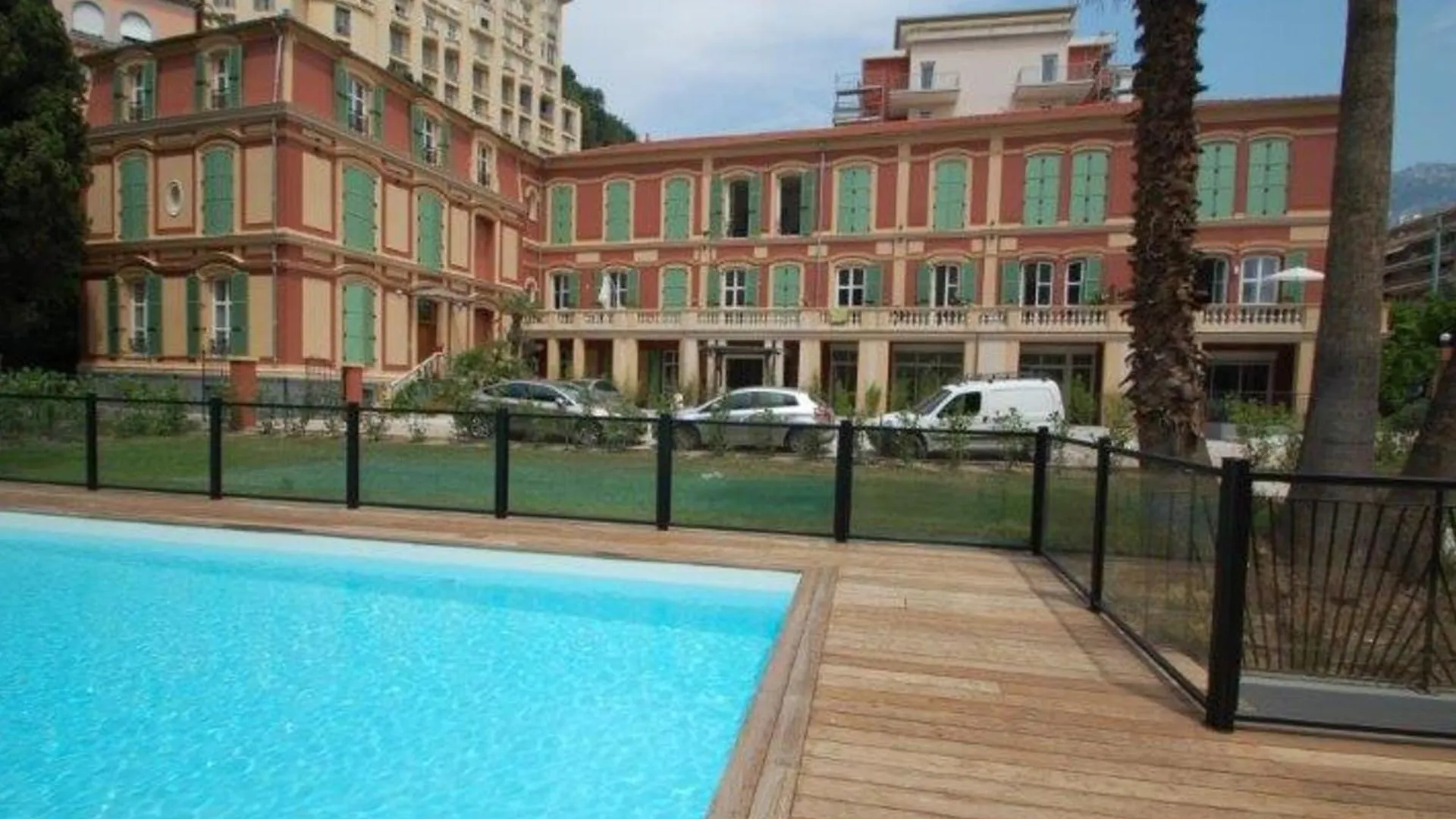Charmant 2P Central, Terrasse, Parking, Piscine - Menton - Fr-1-196-363